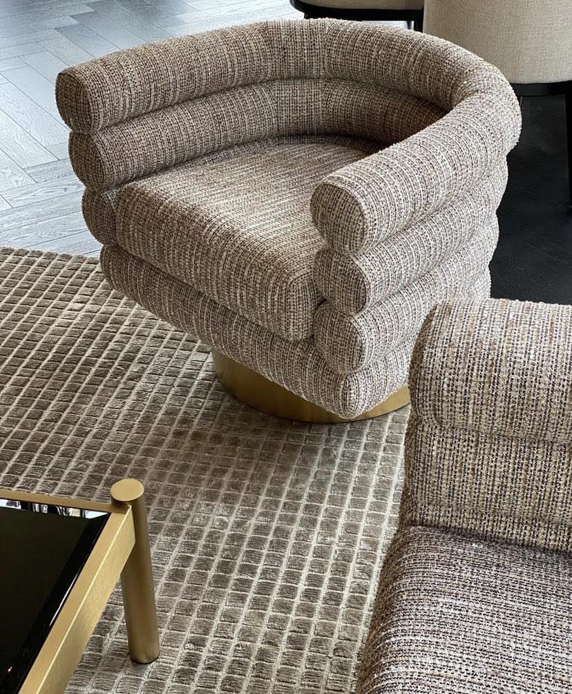 Swivel Chair Maguire by Eichholtz Zaira Collection Furniture