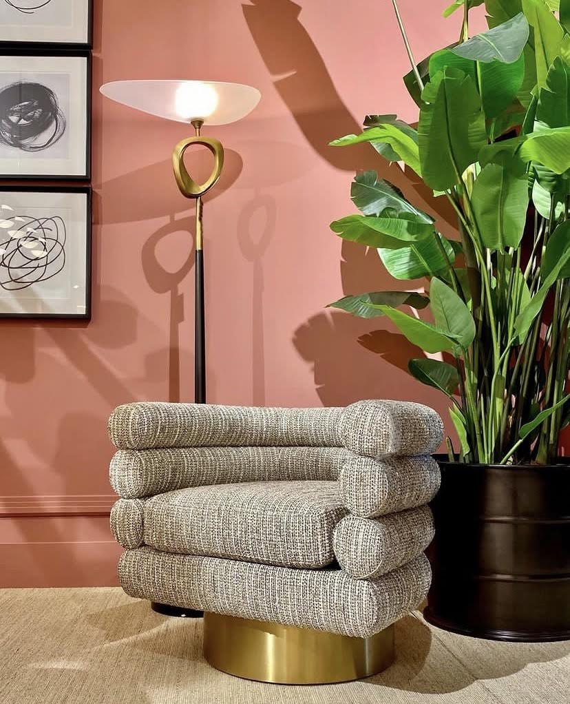 Swivel Chair Maguire by Eichholtz Zaira Collection Furniture