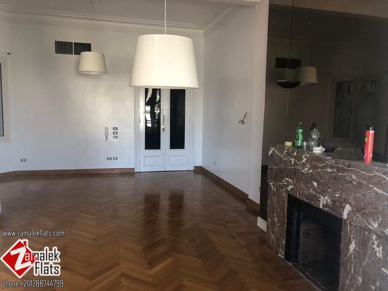Semi Furnished High Ceiling Apartment For Rent in Zamalek zamalekFlats