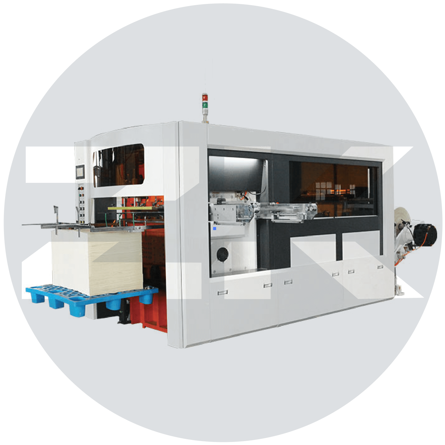 ZKPMPunch Paper Cup Die Cutting Machine ZAMBAK KAGIT