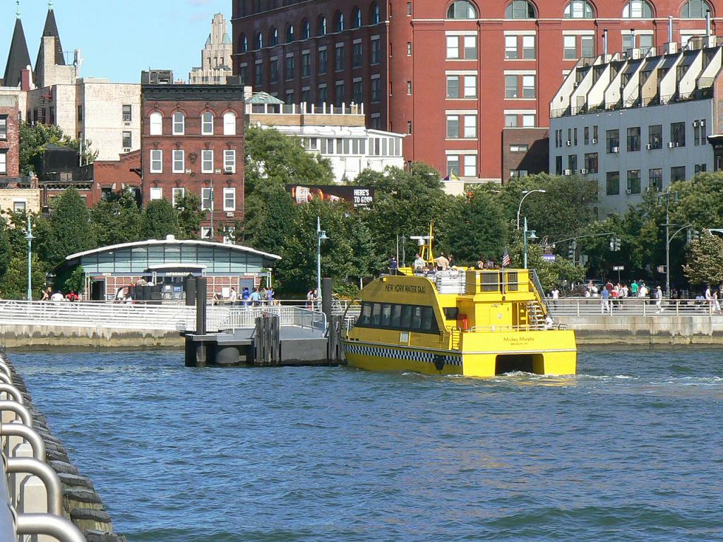 Water Taxi in Manhattan, Staten Island Yankees in Ball Park