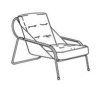Maggiolina Lounge Chair | Zanotta