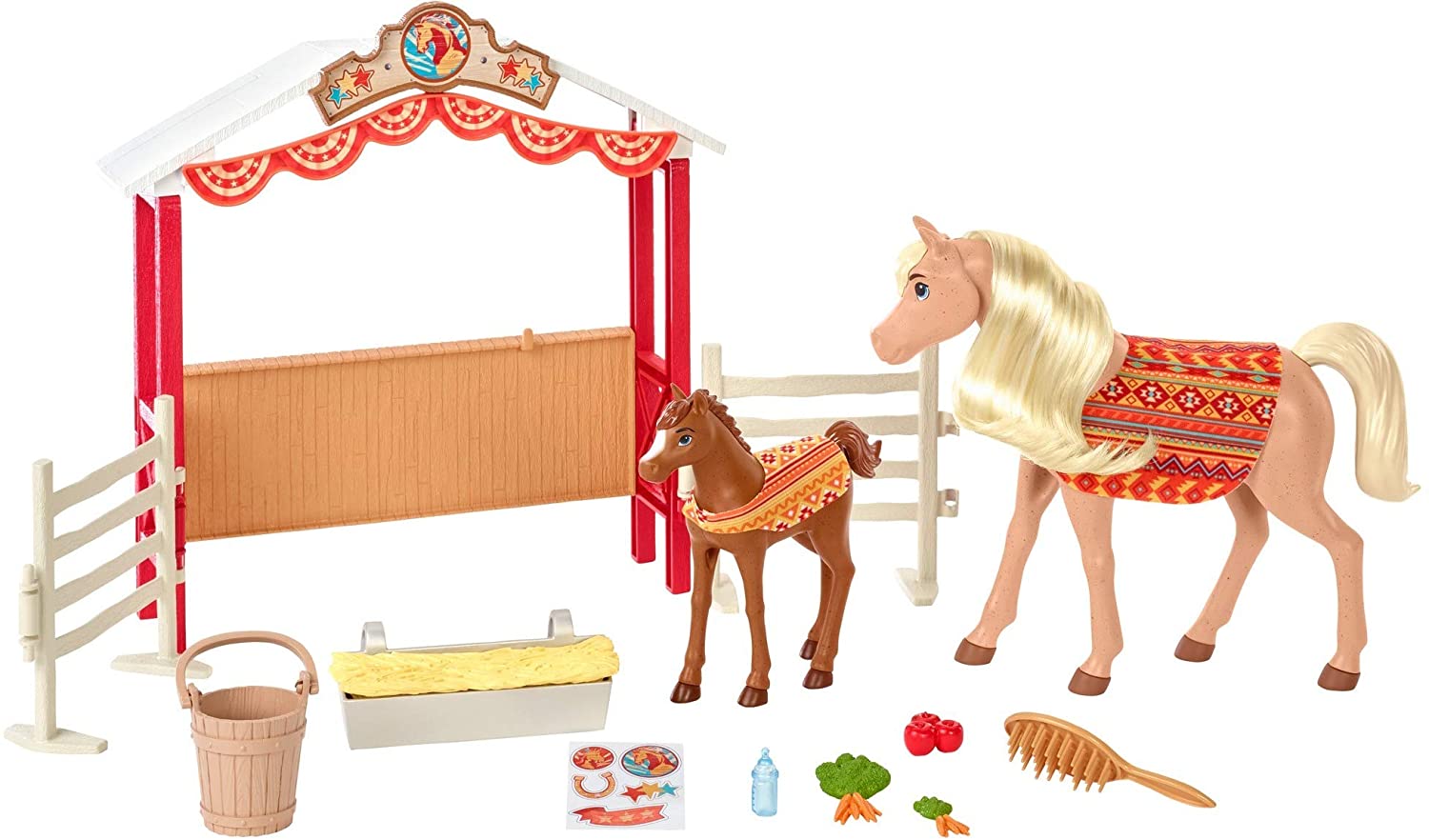 Spirit Untamed Stables Sweeties Playset Zappies
