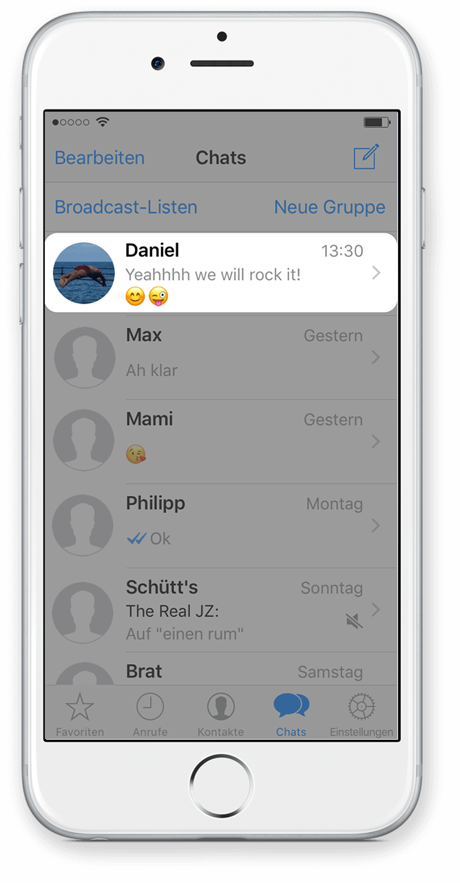 WhatsApp Chat mit Dropbox senden zapptales