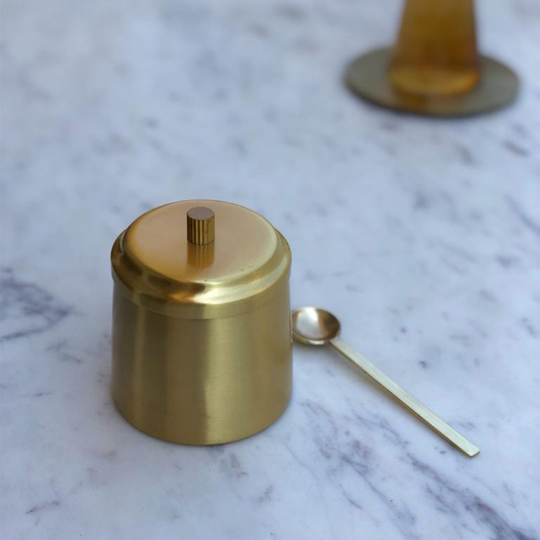 Sugar Pot & Spoon Zarina Tableware