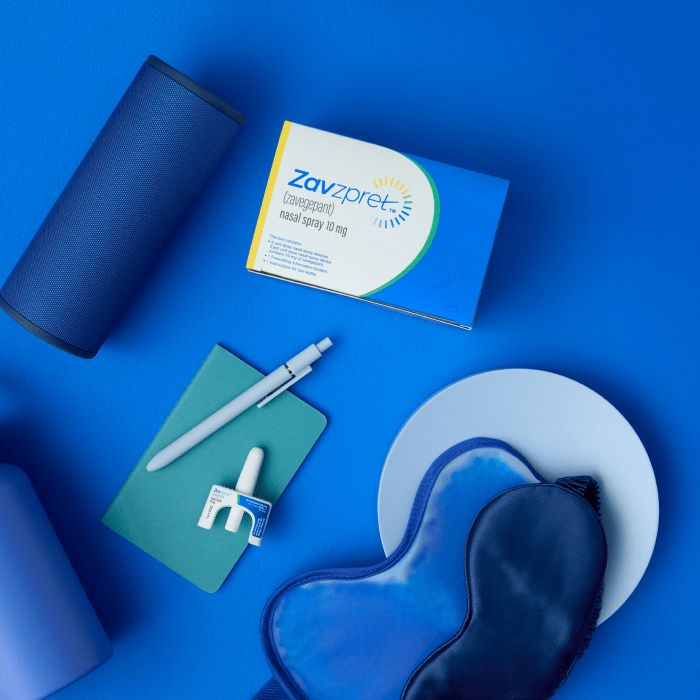 Using ZAVZPRET™ (zavegepant) to Manage Migraine Symptoms Safety Info(04)