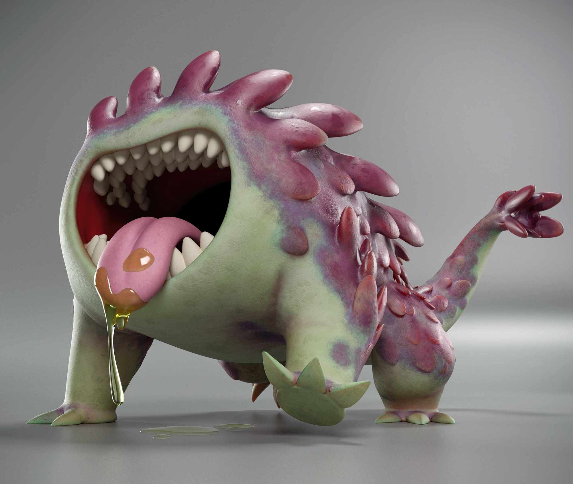 Burpy the monster ZBrushCentral