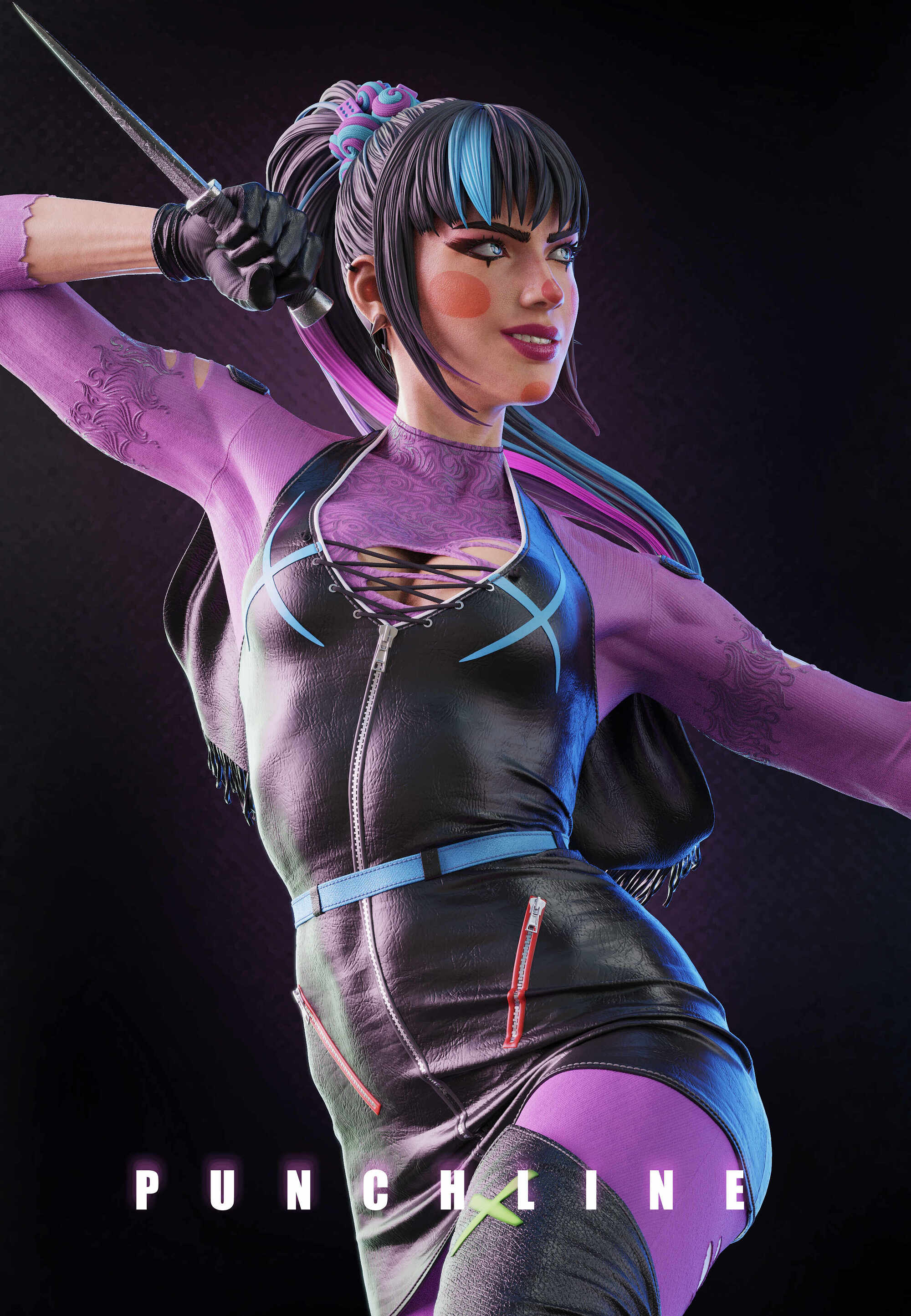 Punchline Fan Art ZBrushCentral