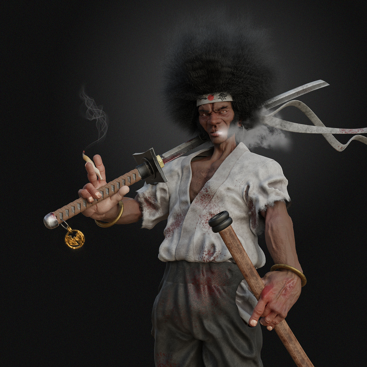 AFRO SAMURAI ZBrushCentral