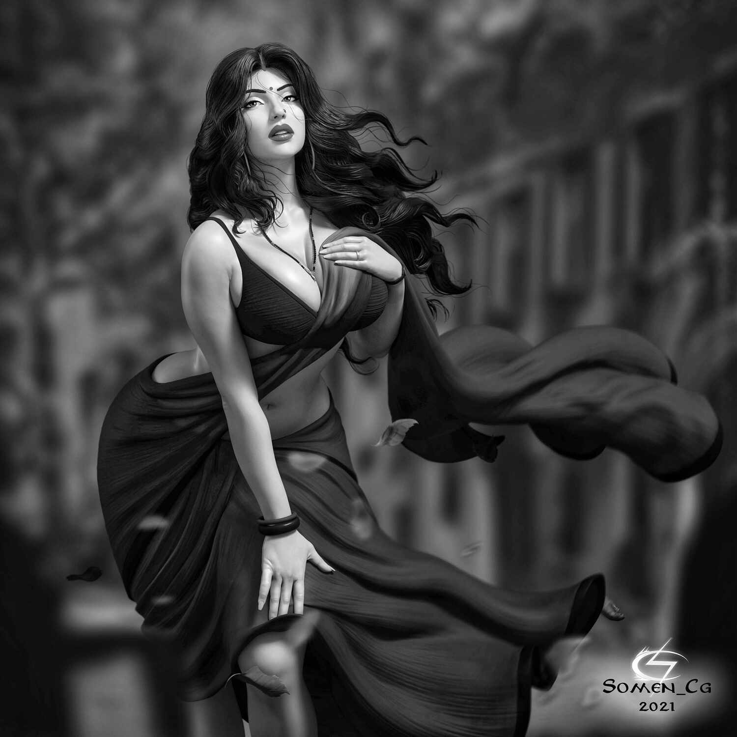 Savita Bhabhi 💙 Somen_Cg ZBrushCentral