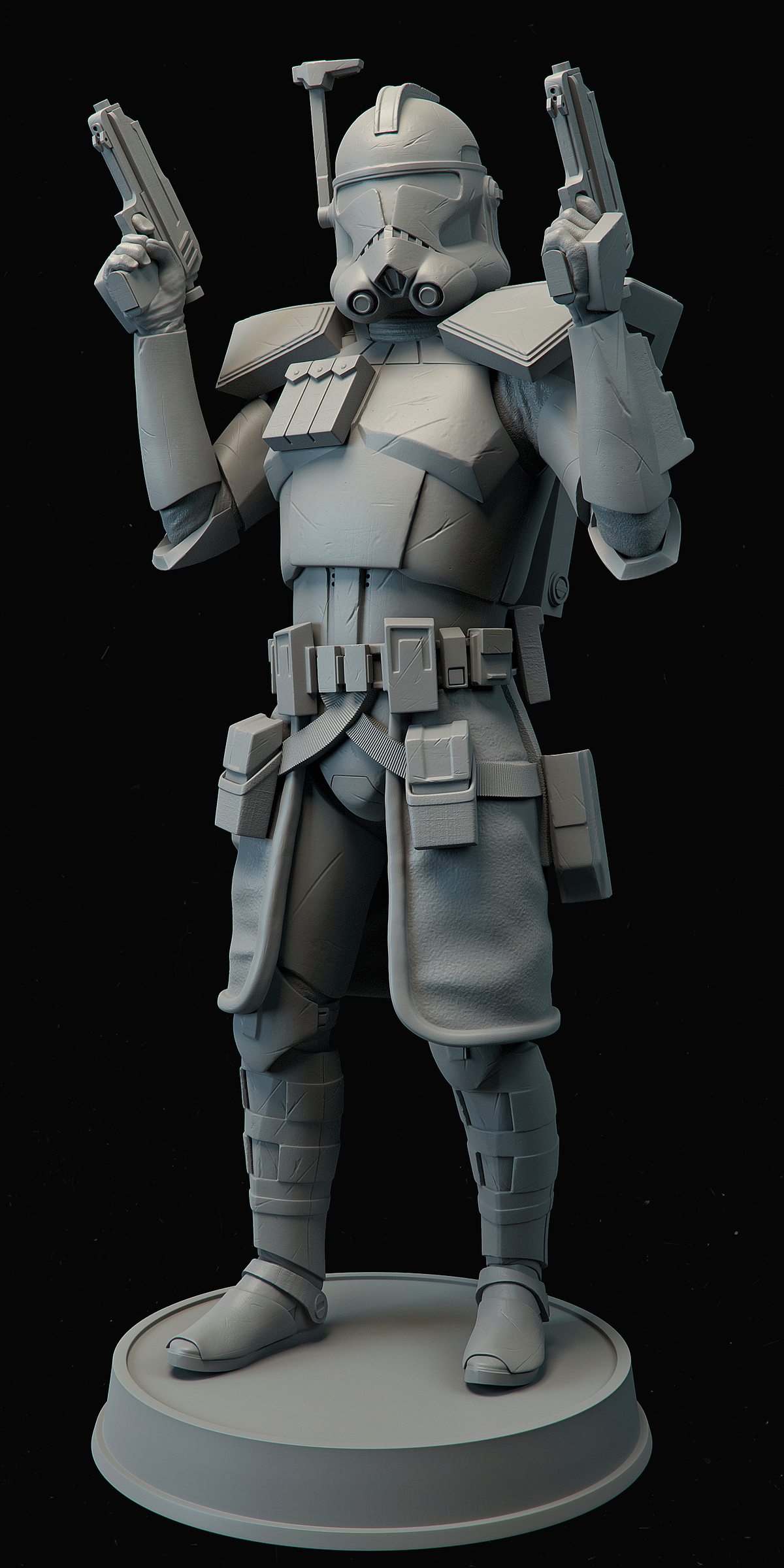 Ark Trooper (The Clone Wars) 3D model for 3D print ZBrushCentral