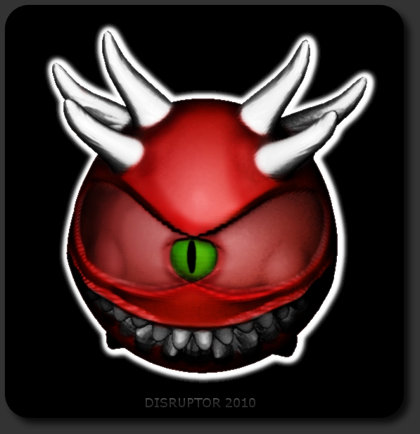 Cacodemon from DooM ZBrushCentral