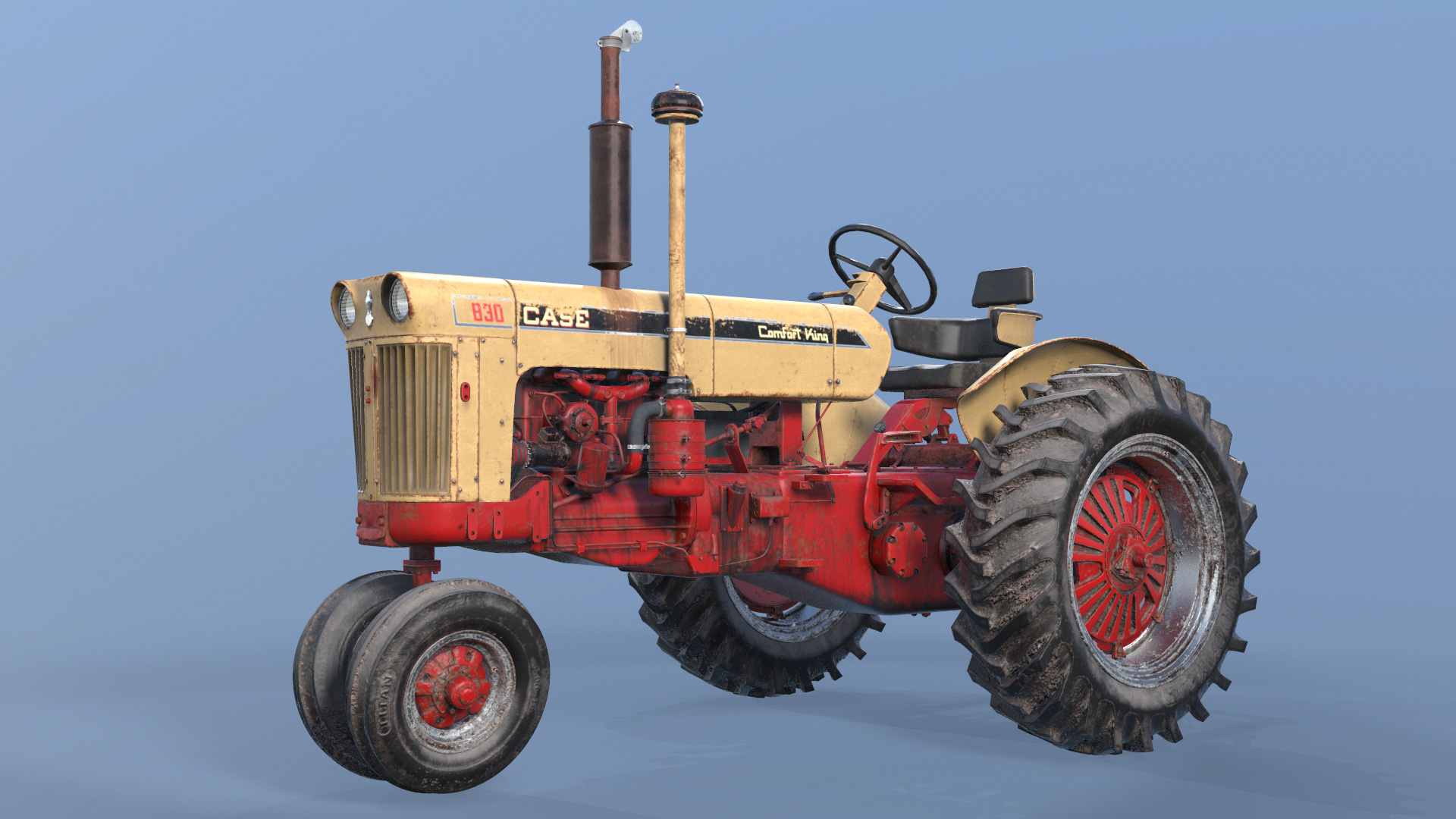 CASE Tractor 830 series - ZBrushCentral