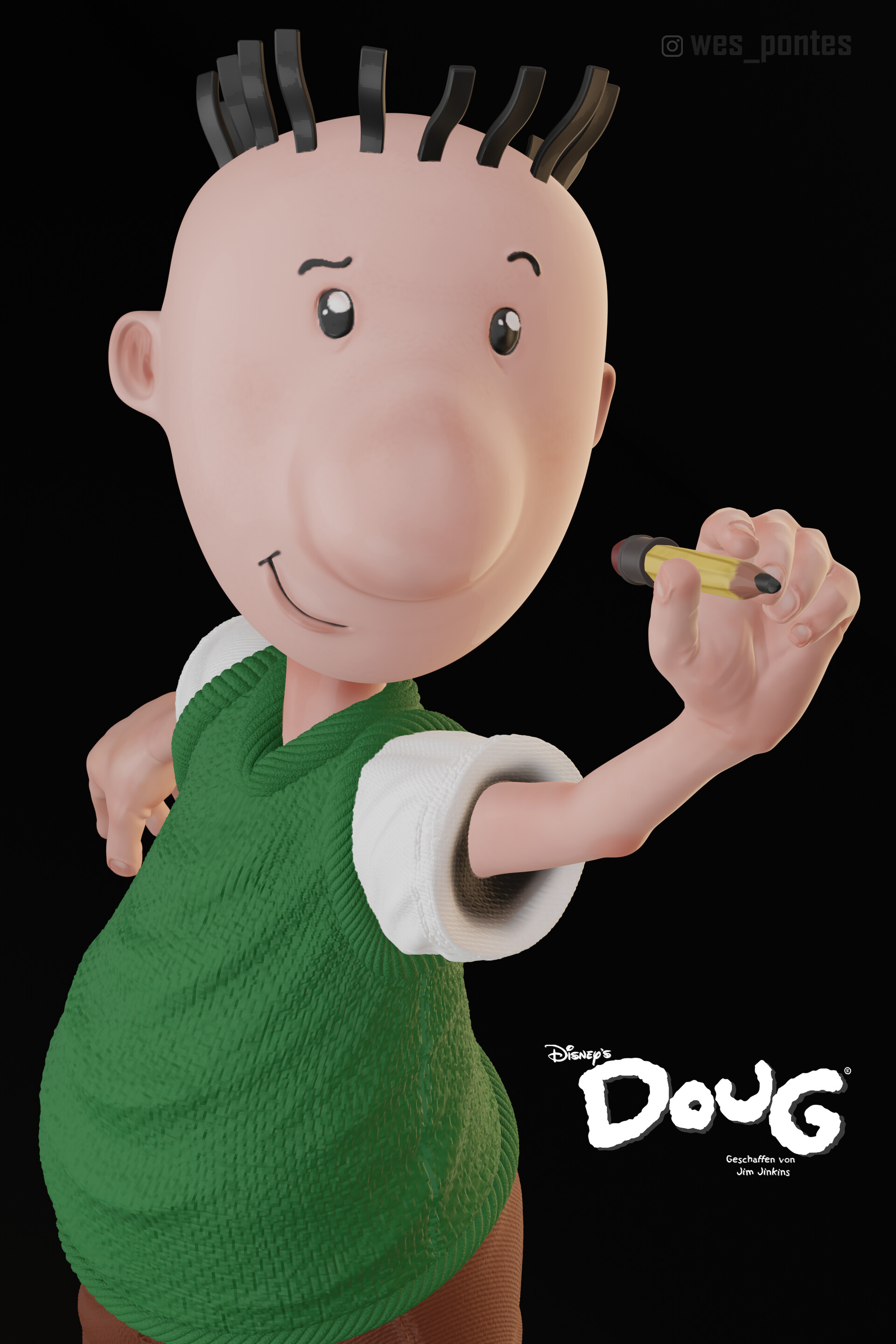 Doug Funnie ZBrushCentral
