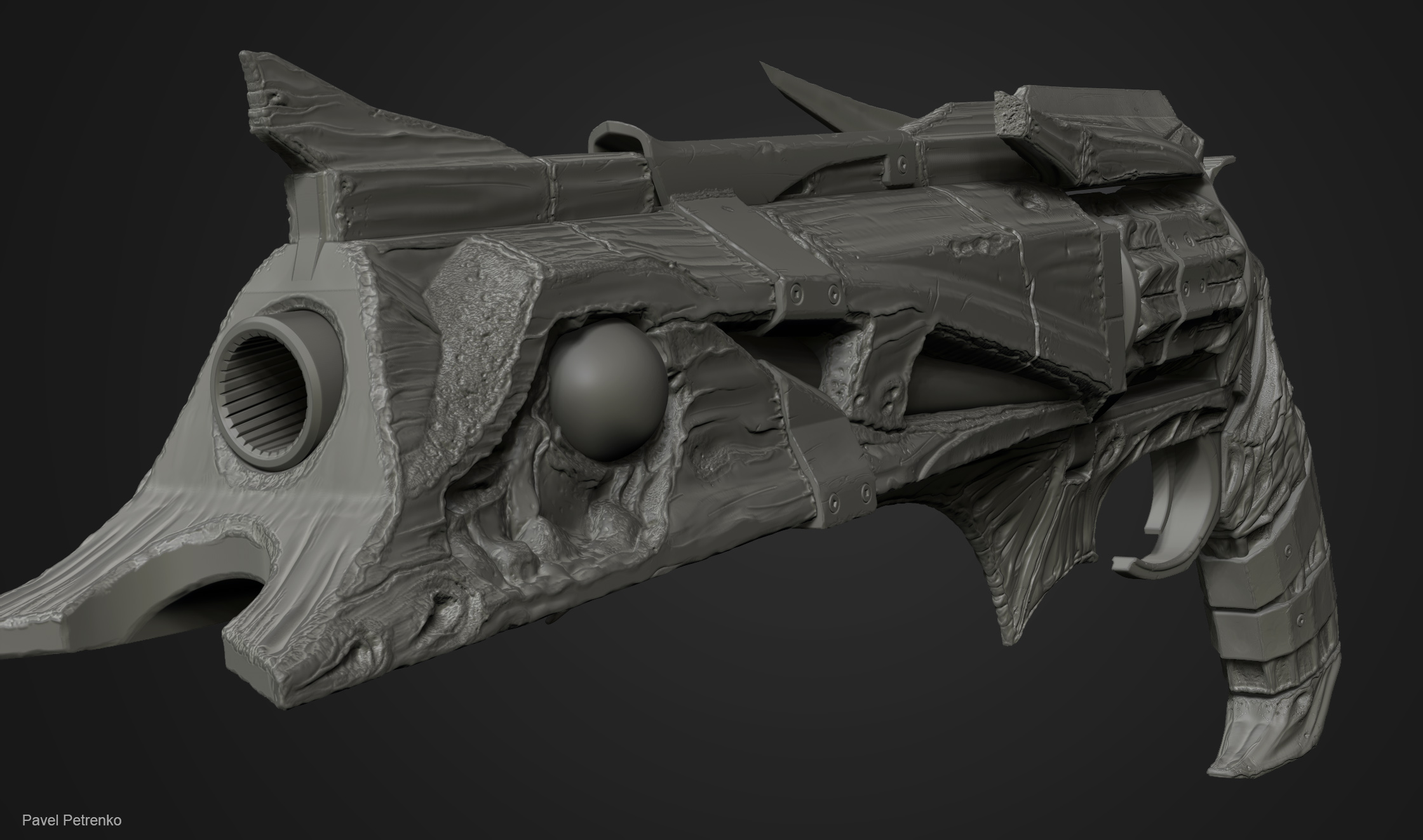 Thorn Destiny 2 Fan Art ZBrushCentral Thorn Destiny 2 Fan Art ZBrushCentral