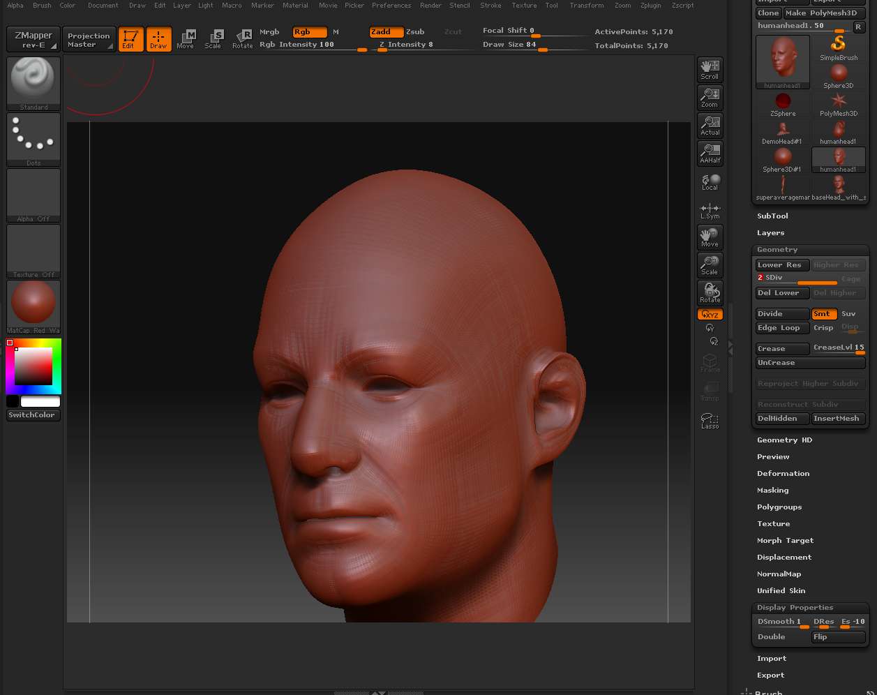 Does Zbrush have smooth shading ZBrushCentral