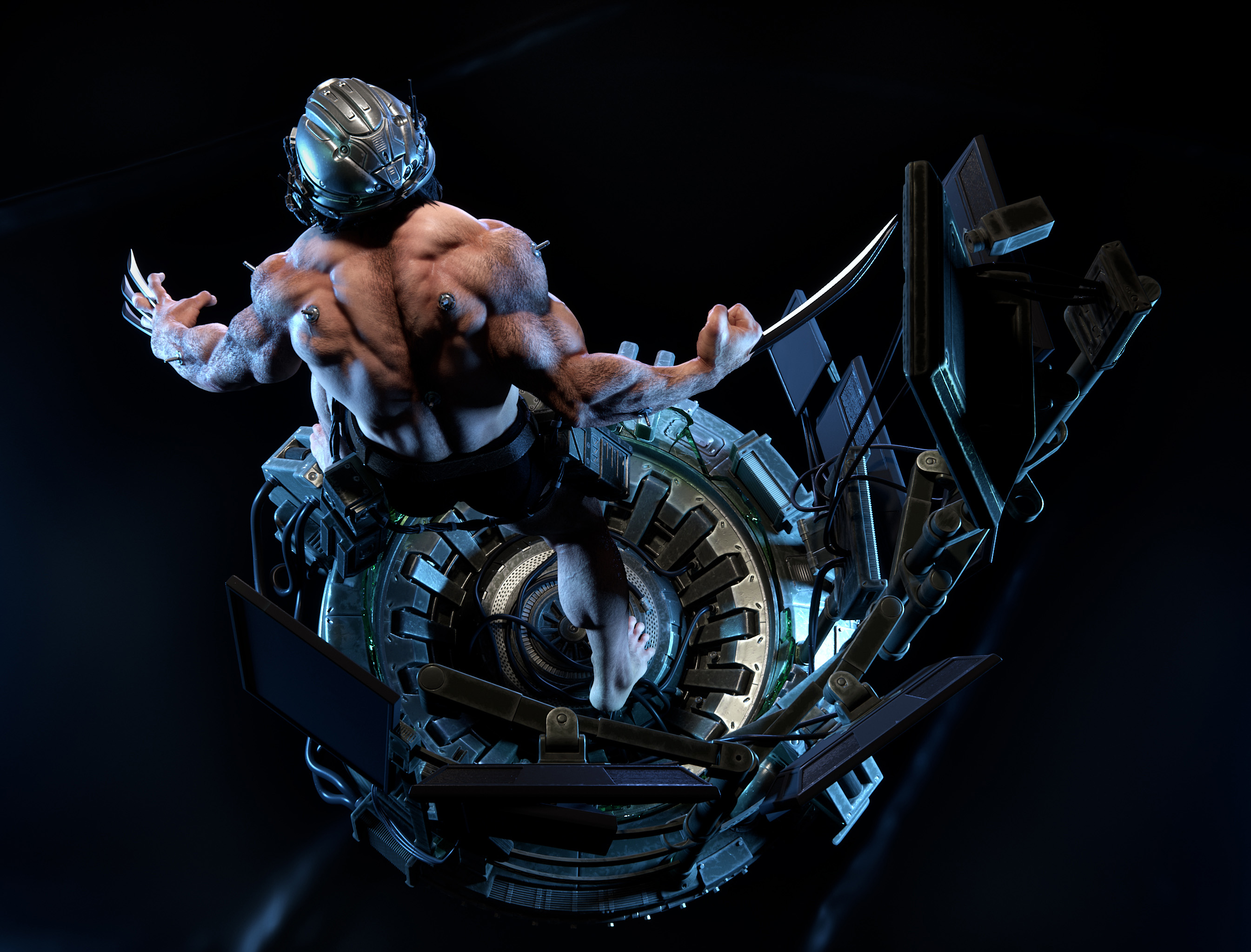 Marvel Weapon X _ 1/4 Statue for XM STUDIOS ZBrushCentral