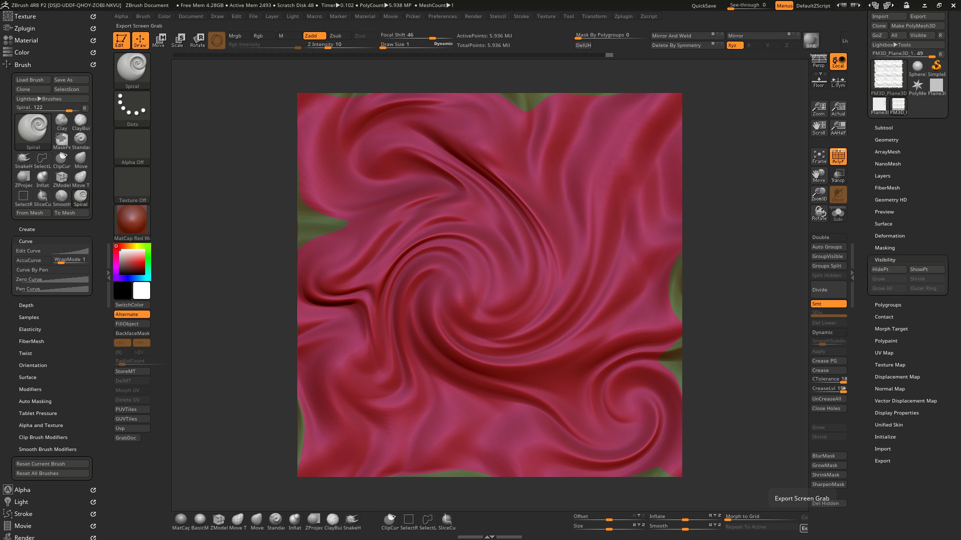 Freehand Seamless Textures in Zbrush 4R8 ZBrushCentral