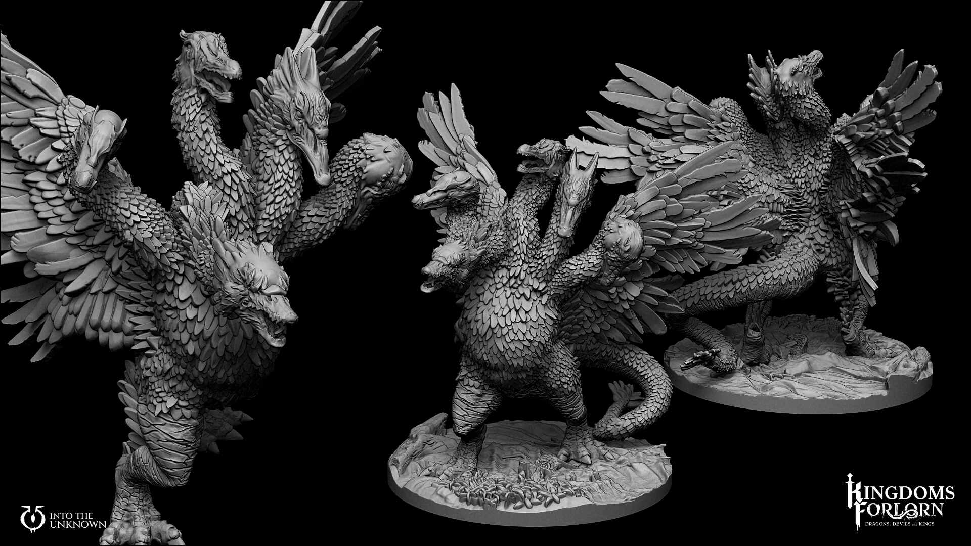 Kingdoms Forlorn miniatures ZBrushCentral