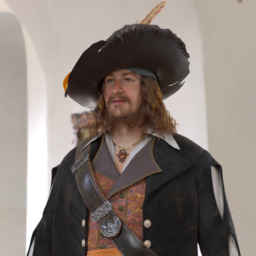Captain Barbossa Hat(01)