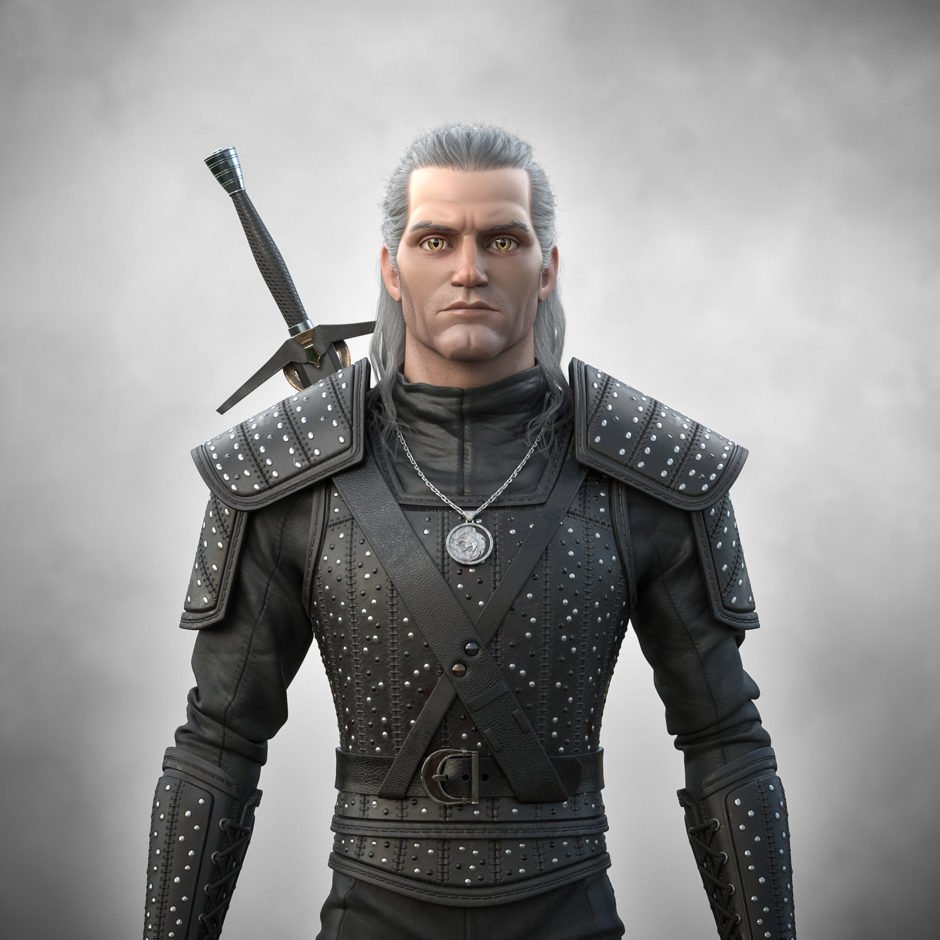 Geralt ZBrushCentral