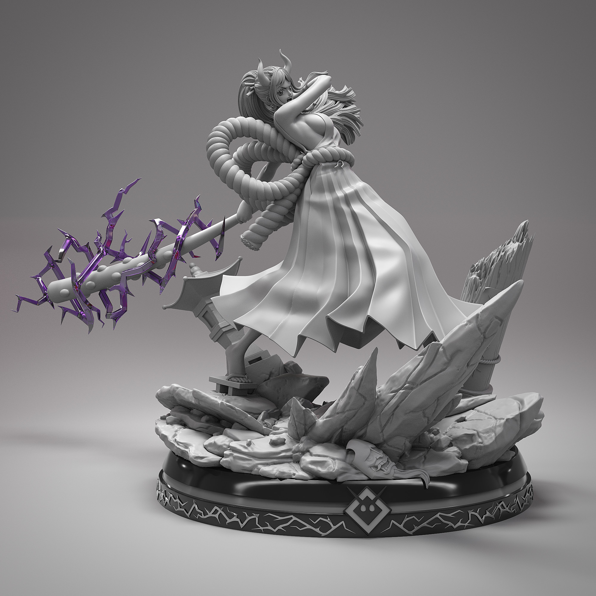 ONE PIECE Yamato ZBrushCentral