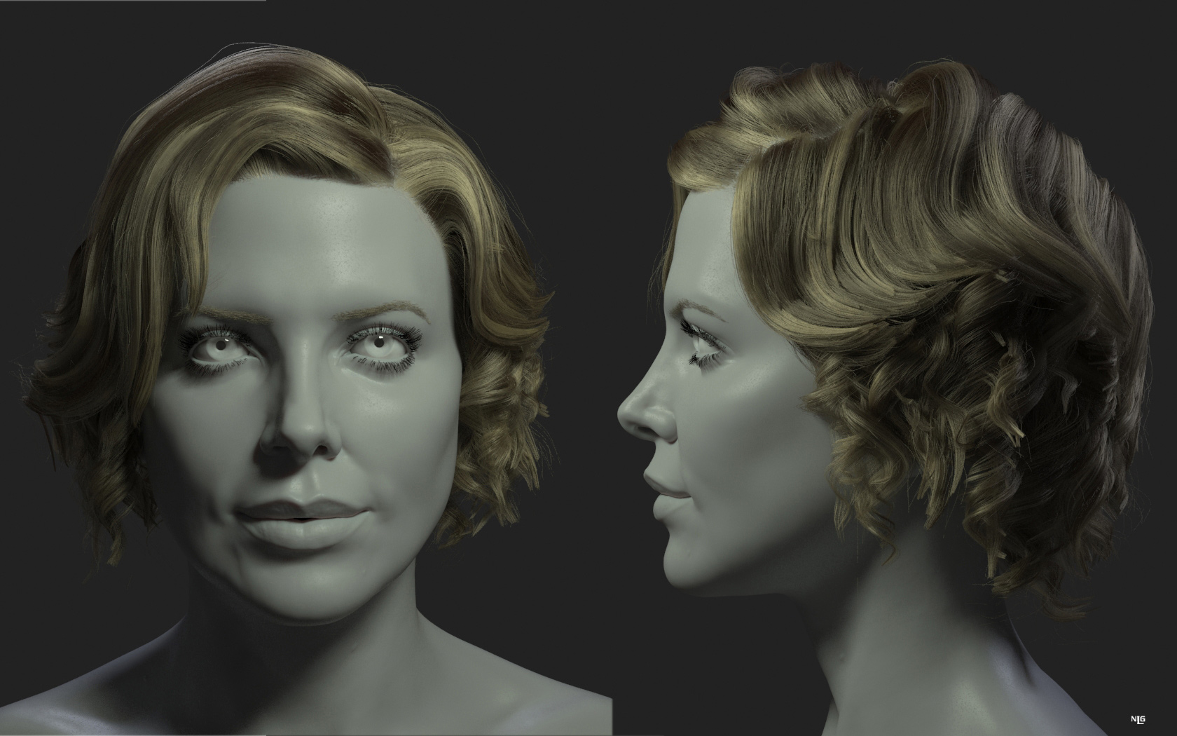 Fibermesh Tutorial ringlet and curly hair ZBrushCentral