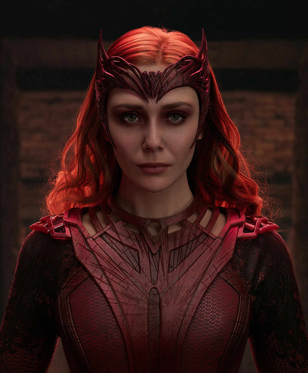 Wanda Maximoff ：Scarlet Witch （elizabeth olsen） ZBrushCentral