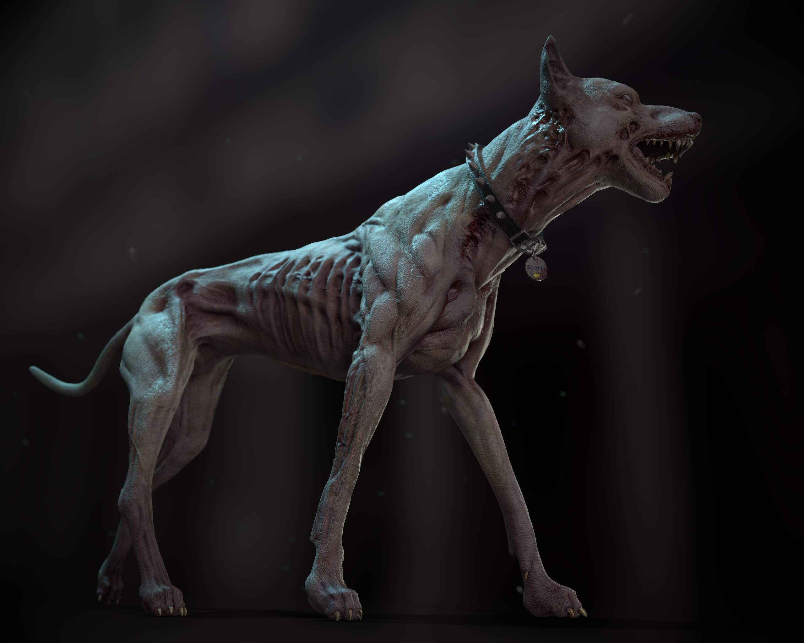 Zombie dog ZBrushCentral