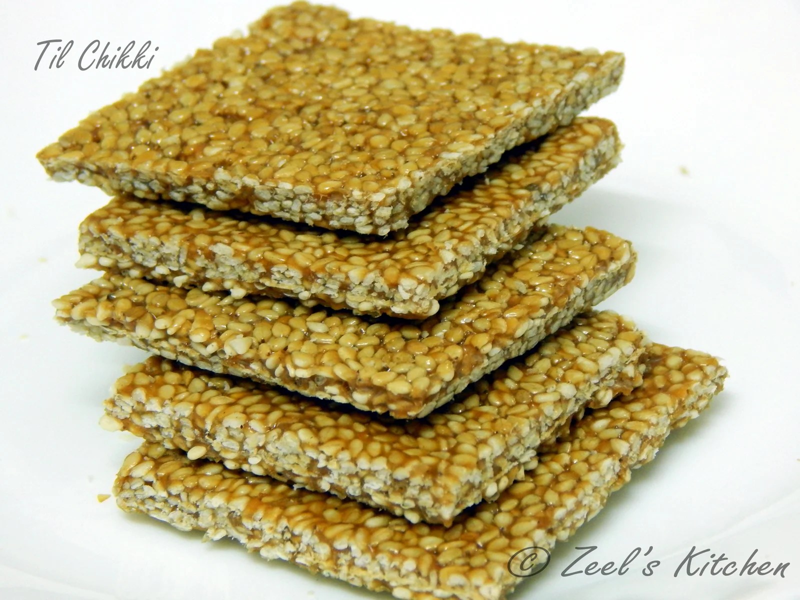 Til Chikki Til Chikki Recipe Zeel's Kitchen