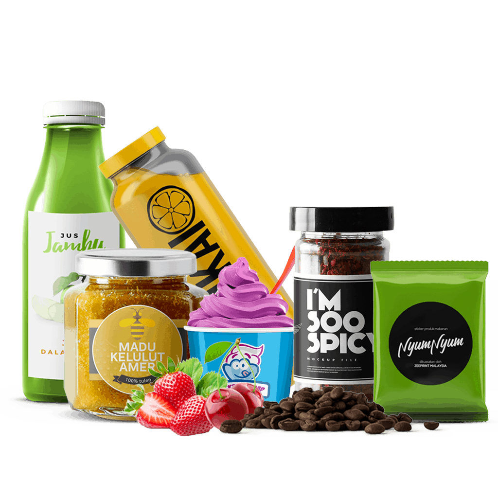 Sticker Label Zeeprint Kota Damansara