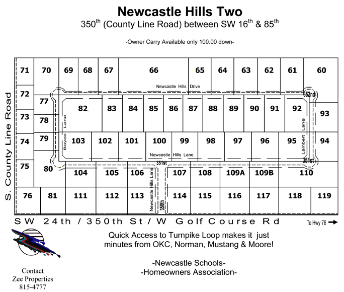 Land for sale in Newcastle, OK