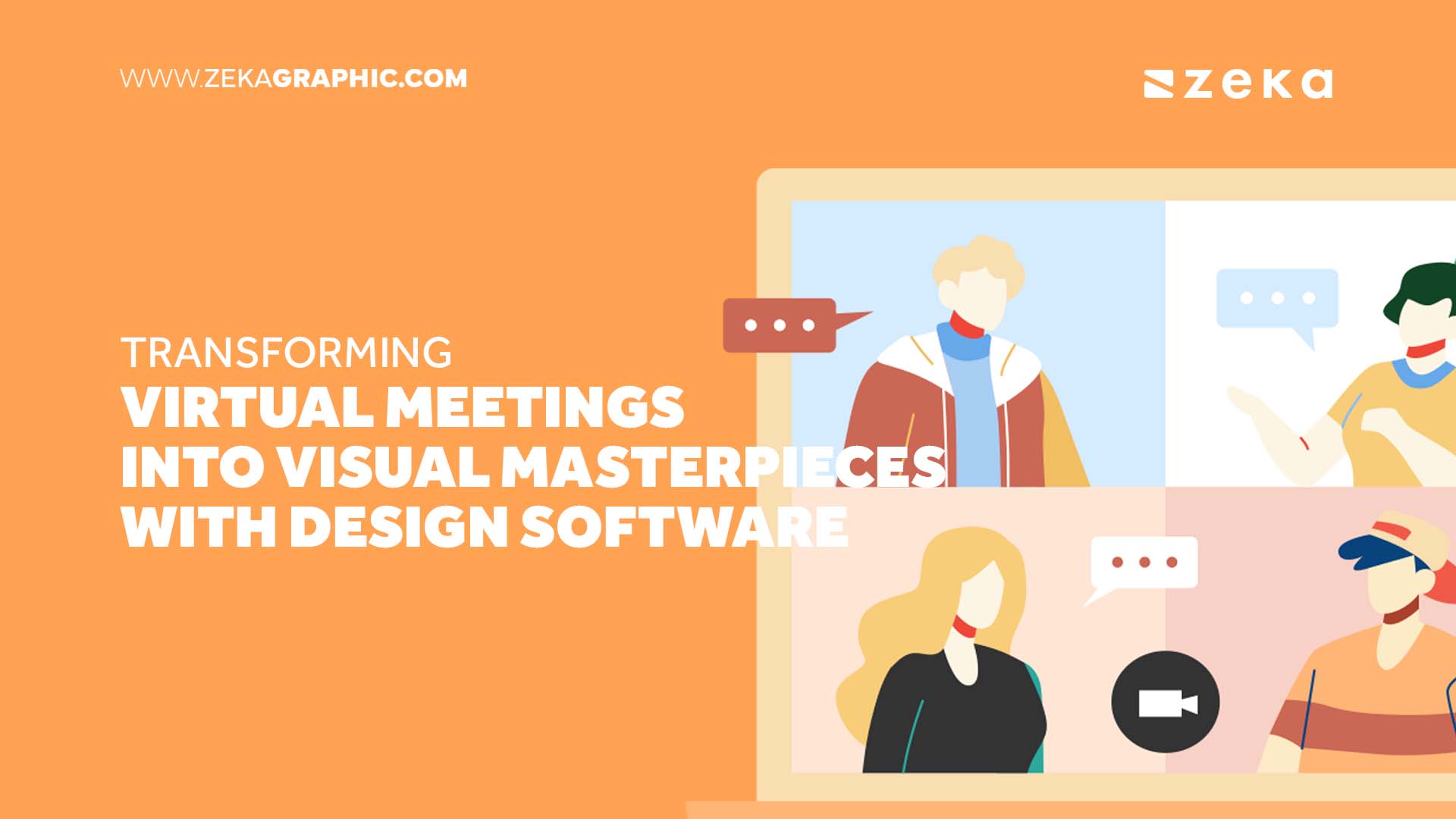 Transforming Virtual Meetings into Visual Masterpieces with Design Software