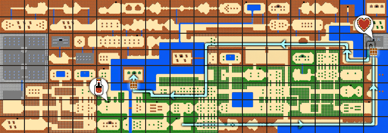 The Legend of Zelda Walkthrough Level 4 The Snake Zelda Dungeon