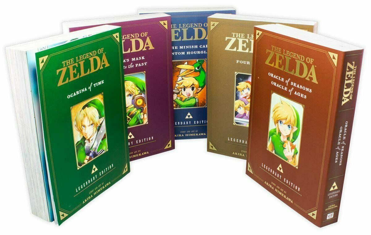 Discounted PreOrder Price Available For Zelda Manga Box Set Zelda