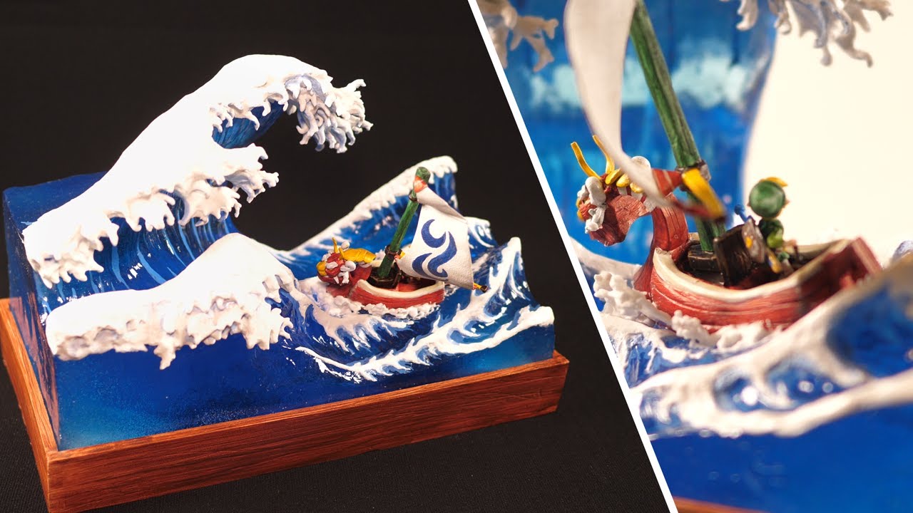 The Legend of Zelda Meets The Great Wave Off Kanagawa In This Craft