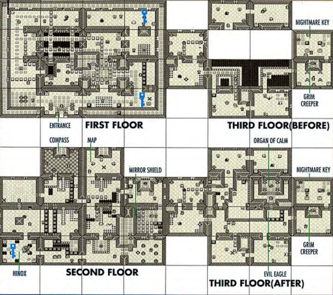 Link's Awakening Maps Zelda Xtreme