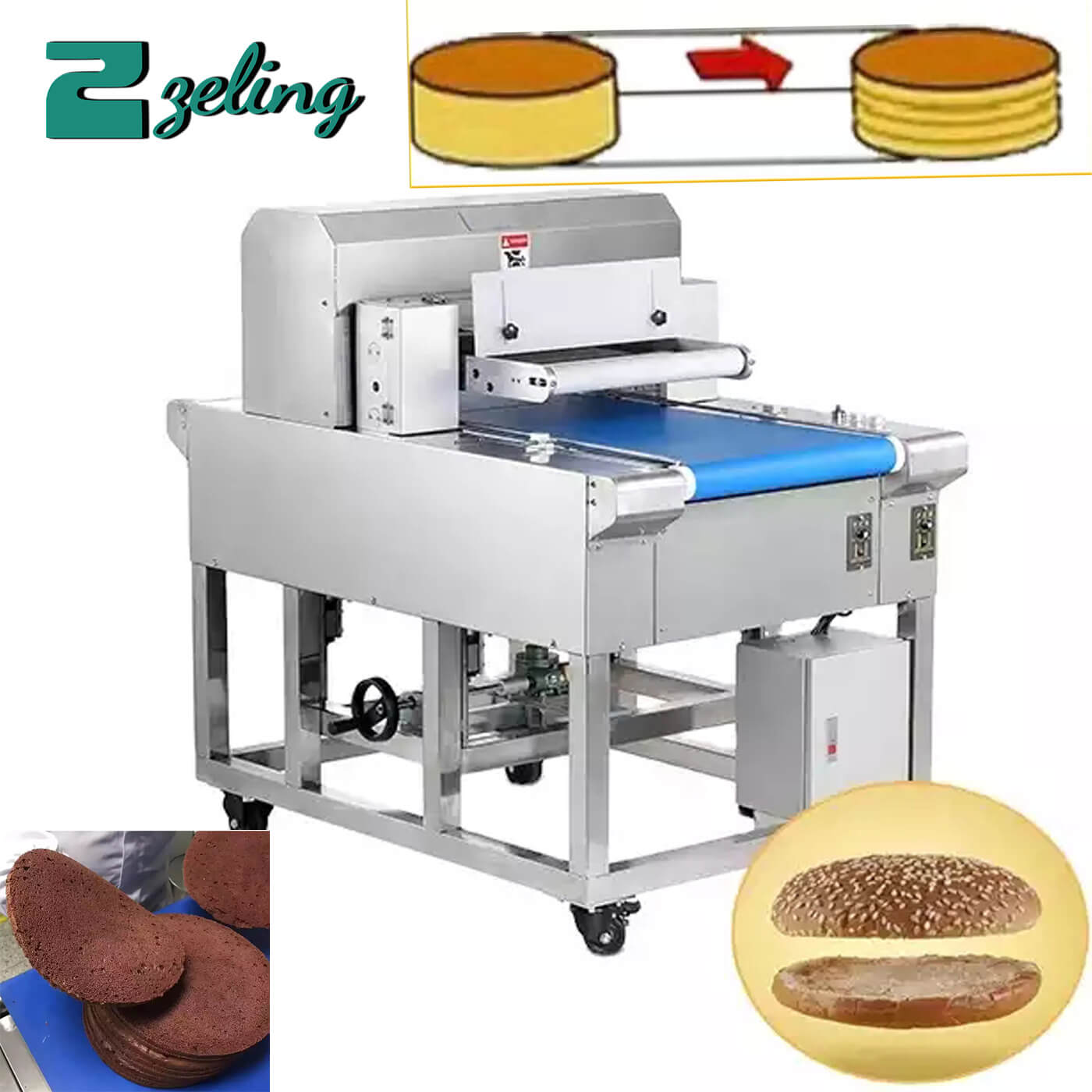 Horizontal Cake Cutter Machine Shijiazhuang Zeling Technology Co., Ltd