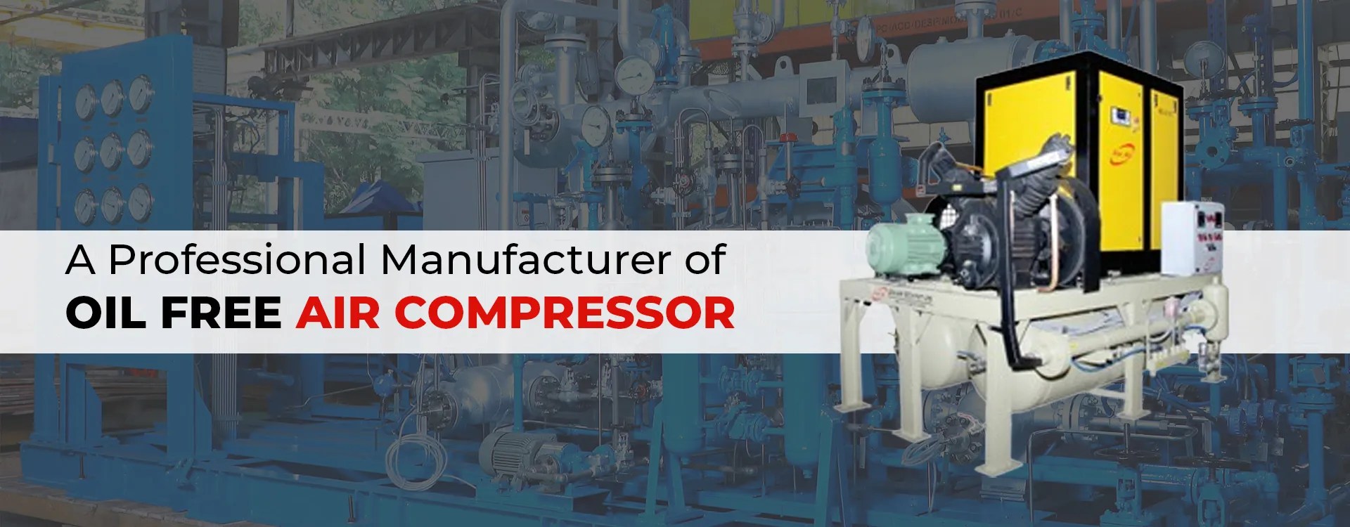 Industrial Air Compressor Manufacturers in Ahmedabad India
