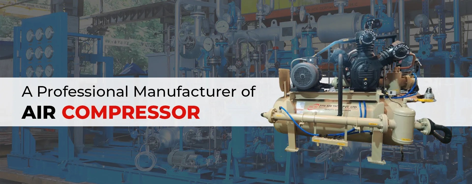 Industrial Air Compressor Manufacturers in Ahmedabad India