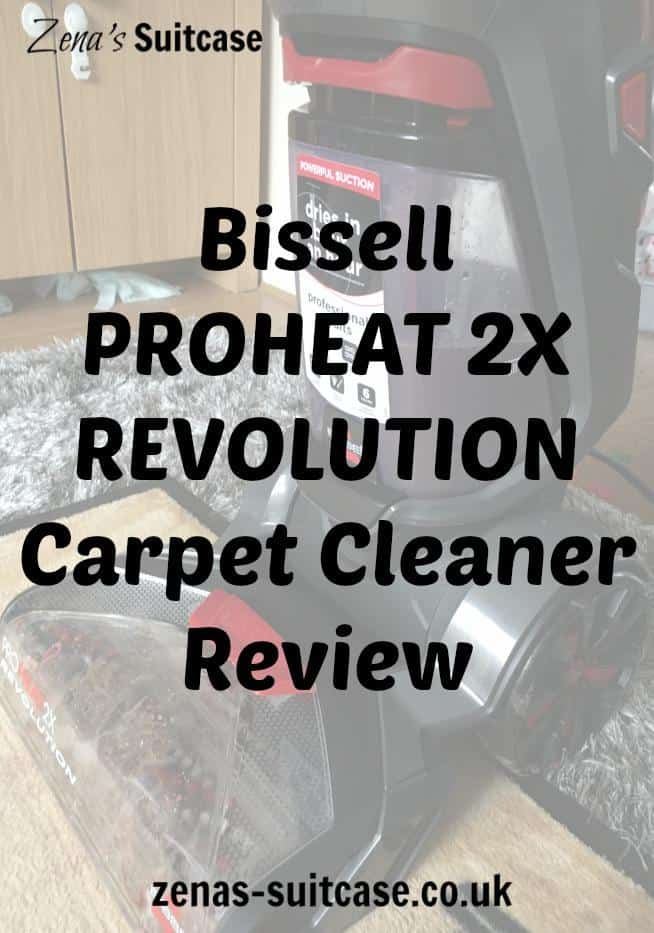 Bissell PROHEAT 2X REVOLUTION Carpet Cleaner Review Zena's Suitcase