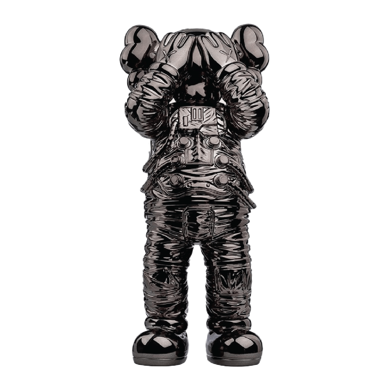 KAWS HOLIDAY SPACE FIGURE BLACK zendiodawa