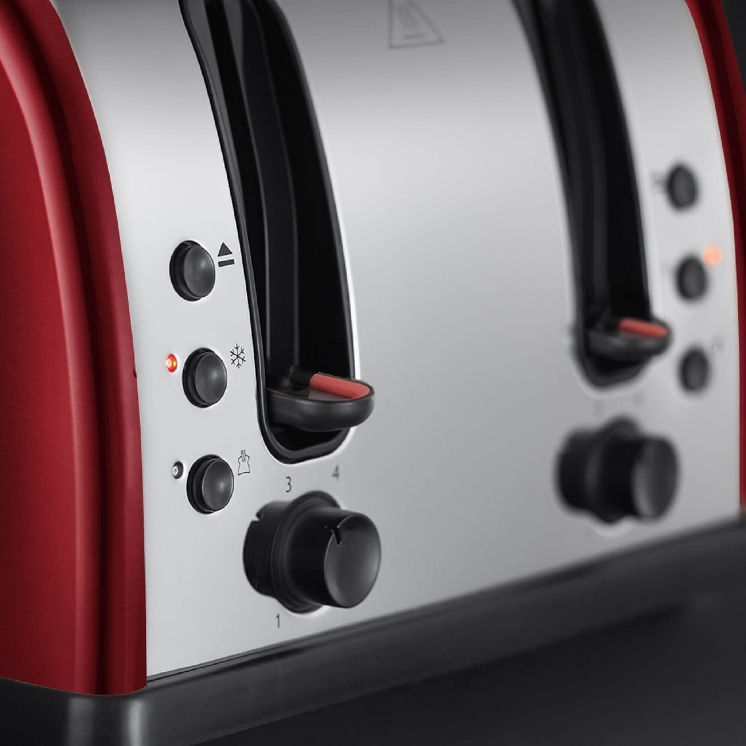 Russell Hobbs 21301 Legacy 4Slice Toaster Metallic Red