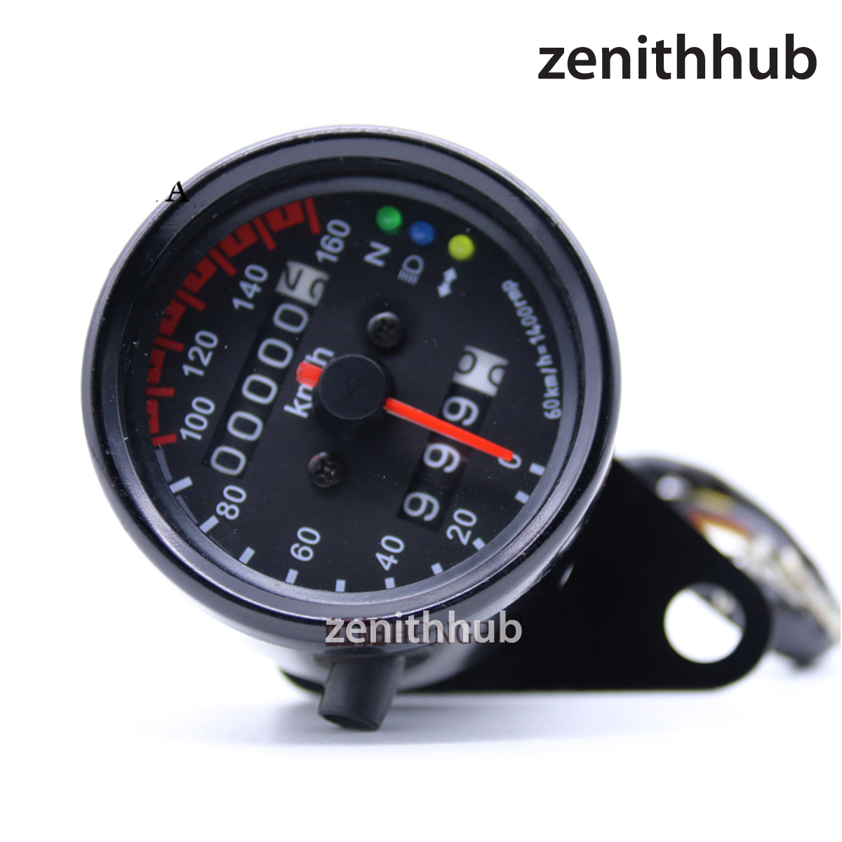 Zenith Speedometer with Gear Light Zenith Hub