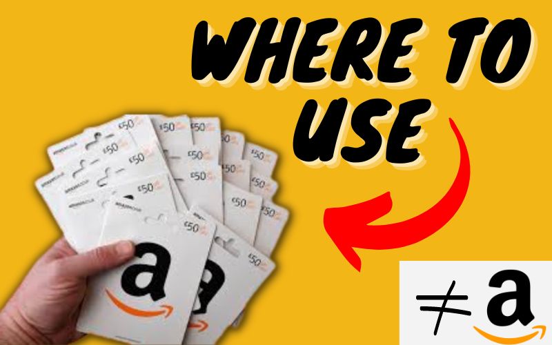 Where To Use Amazon Gift Card besides Amazon (5 Places)