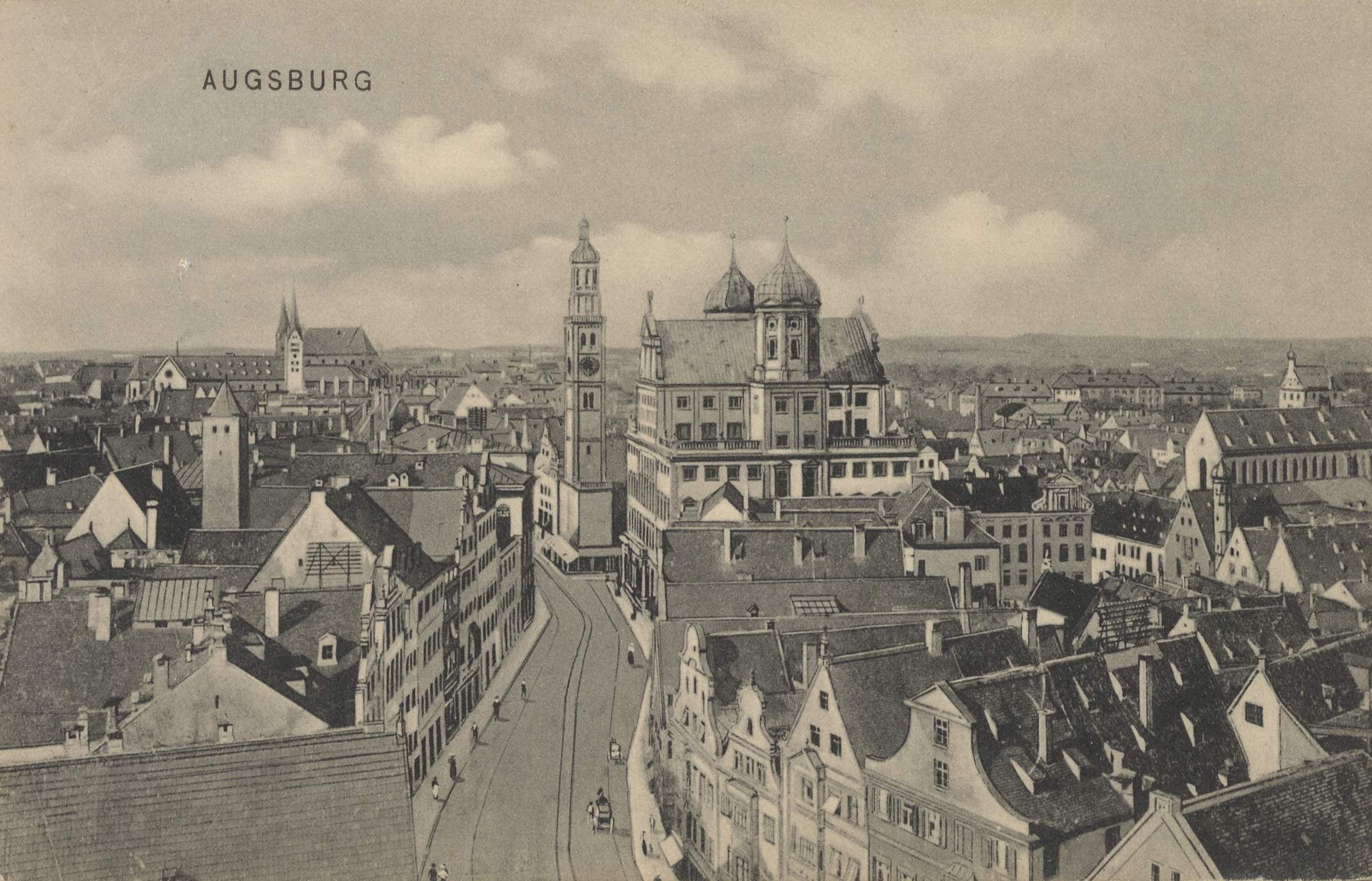 Augsburg, Bayern, Stadtansicht [2]