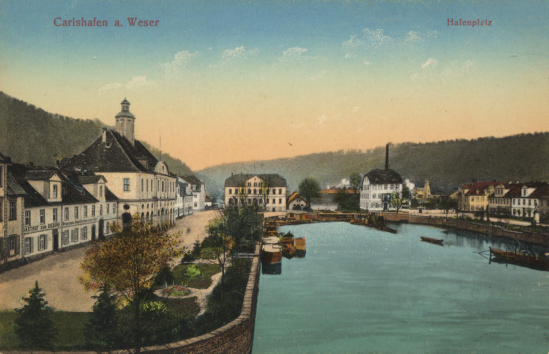 Bad Karlshafen, Hessen, Hafenplatz