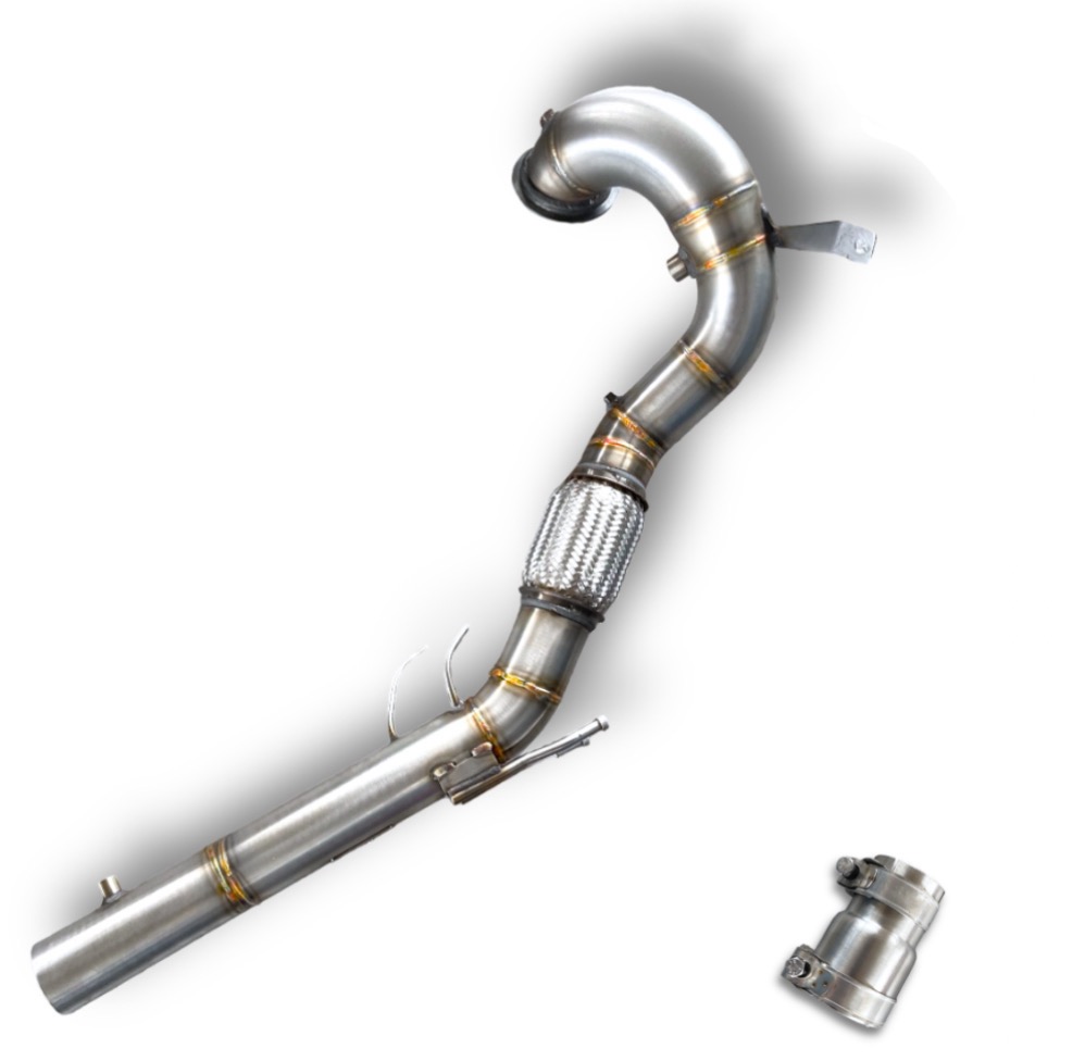Downpipe Scat Golf MK8 8 GTI / Octavia NX VRS Decat Downpipe 76mm