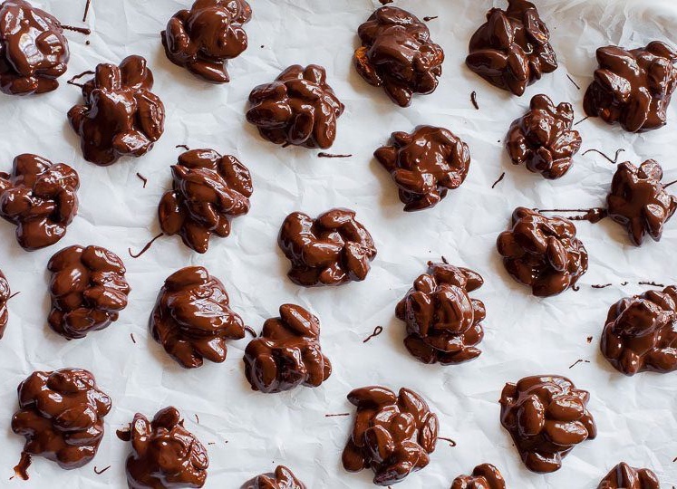 Mandorle Atterrate Al Cioccolato