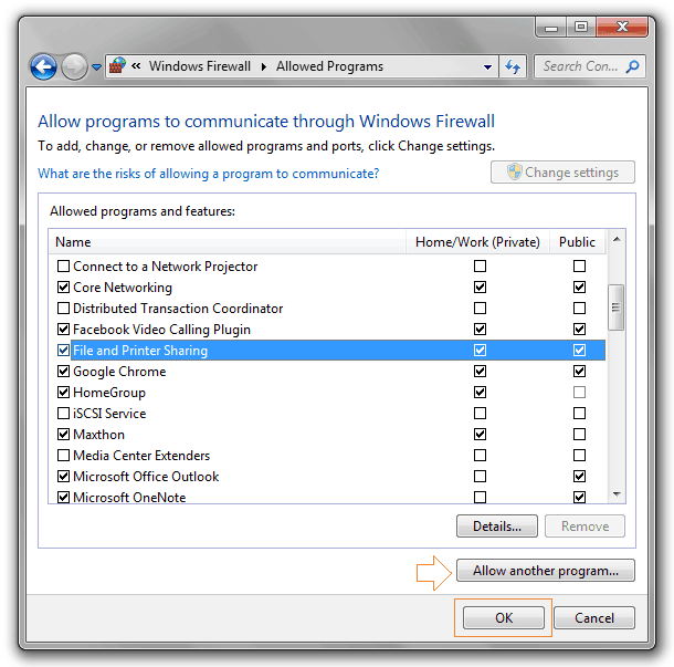 How to Block or Unblock Programs in Windows Firewall